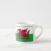 Wales - Waliser-Flagge Espressotasse (Rechts)