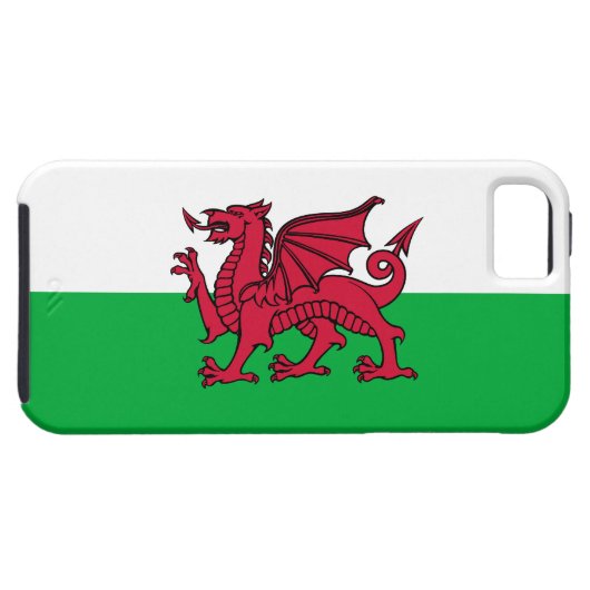 Wales - Waliser-Flaggen-Drache Case-Mate iPhone Hülle (Rückseite Horizontal)