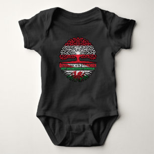 Wales Walisisch Österreichisch Baum Baby Strampler