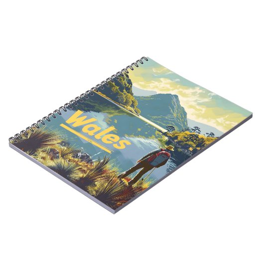 Wales Wandern Notizblock (Linke Seite)