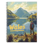 Wales Wandern Notizblock (Vorderseite)
