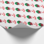 Wales-Wappen Geschenkpapier (Ecke)