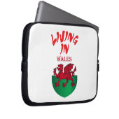 Wales-Wappen Laptopschutzhülle (Vorne Rechts)
