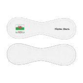 Wales Welsh Flag Personalisiert Baseball (Paneele)