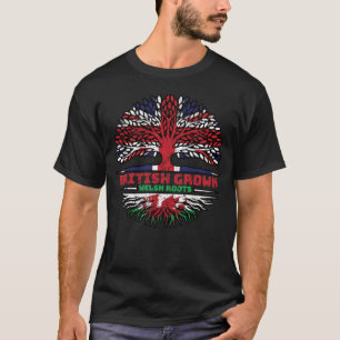 Wales Welsh UK Vereinigtes Königreich British Tree T-Shirt