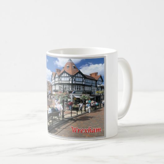 Wales - Wrexham - Kaffeetasse (VorderseiteRechts)