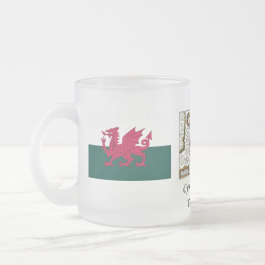 Waleskarte und/oder -flagge mattglastasse (Links)