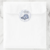 Walfang bläst Sticker (Tasche)