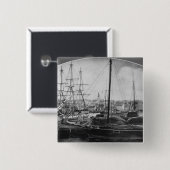 Walfang-Hafen, New-Bedford Button (Vorne & Hinten)
