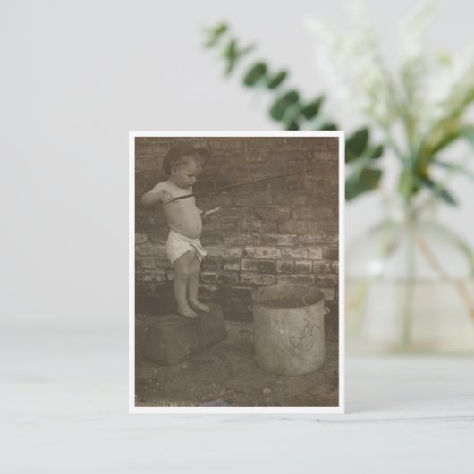 Walfang Postkarte (Stehend Vorderseite)