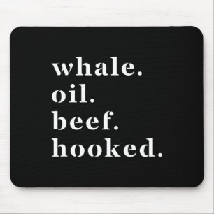 Walfett-Rindfleisch-Haken-Funny-Deadpan-Irischer-A Mousepad