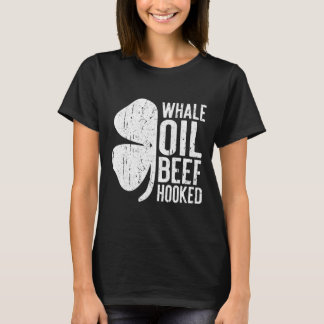 Walfett-Rindfleisch-Haken-Shirt irische Männer Fra T-Shirt