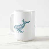 Walfisch Kaffeetasse (Vorderseite Links)