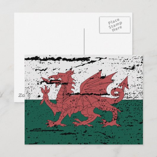 WALFLAGE POSTKARTE (Vorne/Hinten)