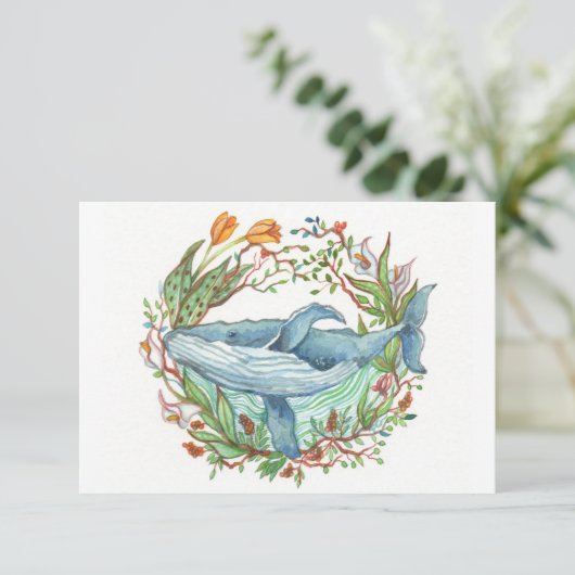 Walgarten Dankeskarte (Stehend Vorderseite)