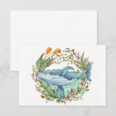 Walgarten Dankeskarte (Vorne/Hinten)