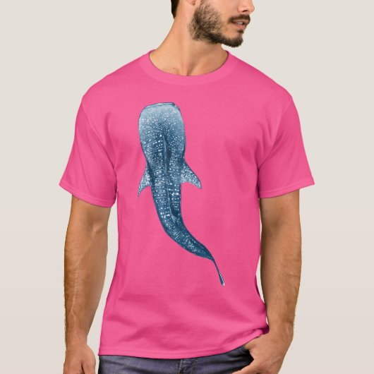 Walhai an der Oberfläche T-Shirt (Vorderseite)