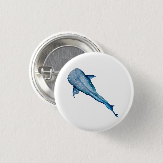 Walhai Button (Vorne & Hinten)