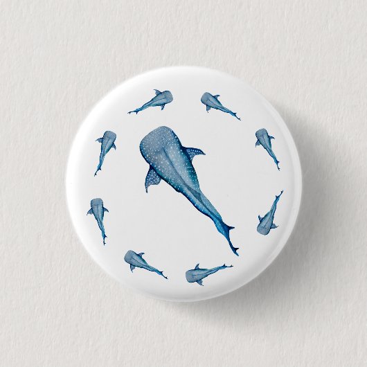 Walhai Button (Vorderseite)