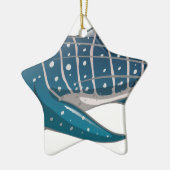 Walhai Keramik Ornament (Links)