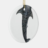 Walhai Keramik Ornament (Rechts)