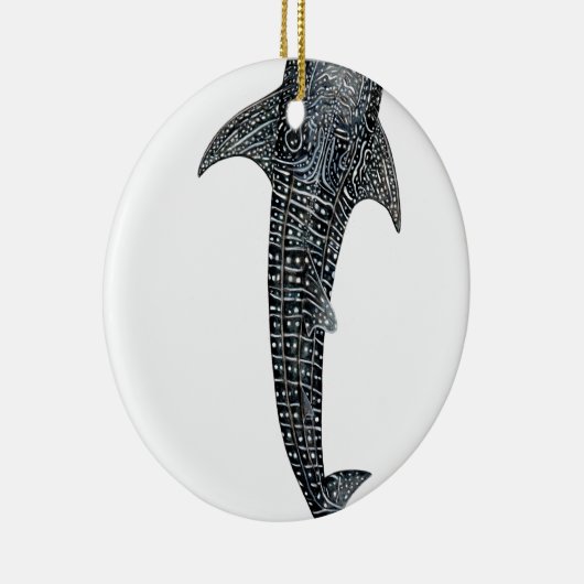 Walhai Keramik Ornament (Rechts)