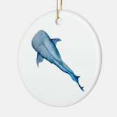 Walhai Keramik Ornament (Links)