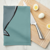 Walhai Küchentuch (Viertel Falte)