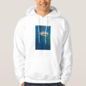 Walhai mit Fisch, Indonesien Hoodie (Vorderseite)