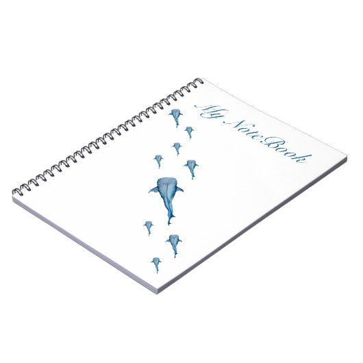 Walhai Notizblock (Linke Seite)