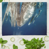 Walhai Oslob Philippinen Handtuch (Gefaltet)