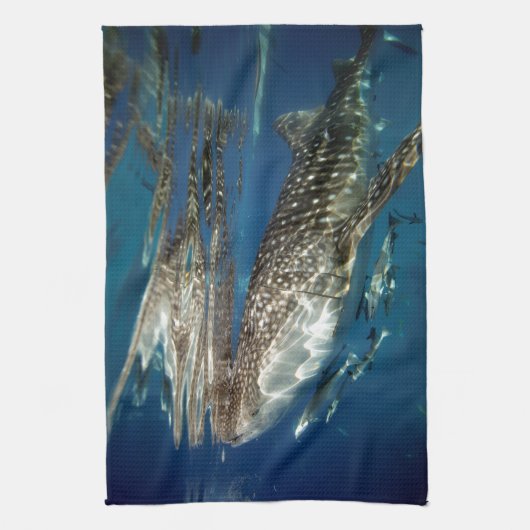 Walhai Oslob Philippinen Handtuch (Vertikal)