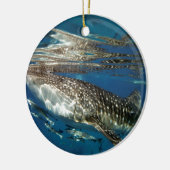 Walhai Oslob Philippinen Keramik Ornament (Links)