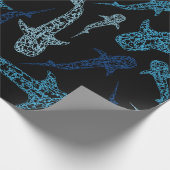 Walhai-Packpapier Geschenkpapier (Ecke)