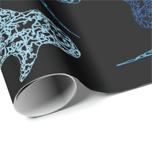 Walhai-Packpapier Geschenkpapier (Rolleneckpunkt)