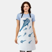 Walhai Schürze (Getragen)