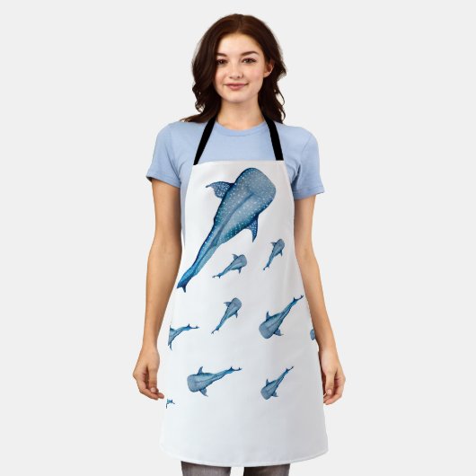 Walhai Schürze (Getragen)