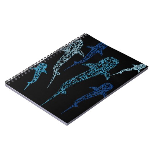 Walhaifisch-Fotonotizbuch Notizblock (Linke Seite)