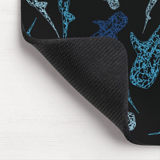 Walhaimäusematte Mousepad (Ecke)