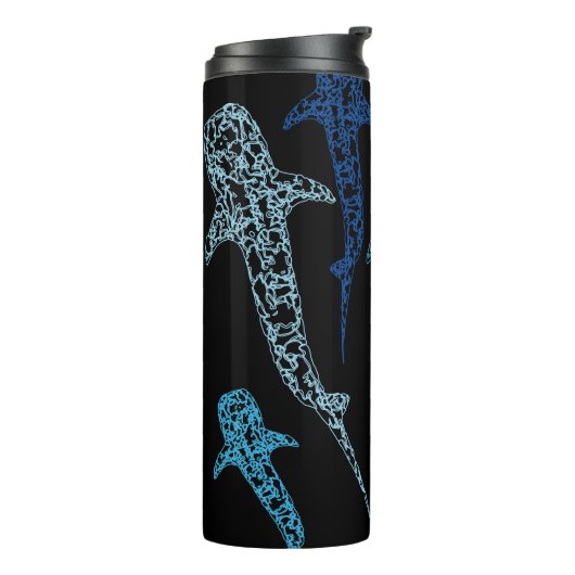 Walhaithermaltrommel Thermosbecher (Nach links gedreht)