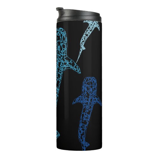 Walhaithermaltrommel Thermosbecher (Nach rechts gedreht)