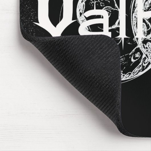 Walhall - die große Halle, in dem Helder gehören! Mousepad (Ecke)
