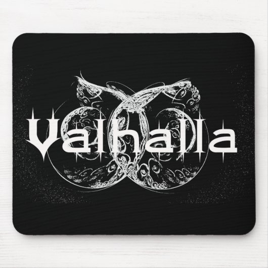 Walhall - die große Halle, in dem Helder gehören! Mousepad (Vorne)