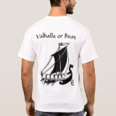 Walhall oder Fehlschlag T-Shirt (Rückseite)