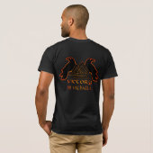 Walhall-Shirt T-Shirt (Schwarz voll)