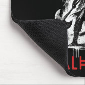 Walhalla Odin Wolf Und Rabe Wikinger Runen Nordisc Mousepad (Ecke)
