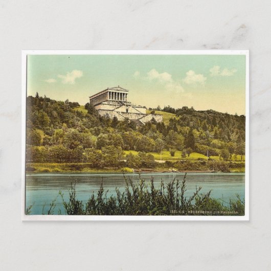 Walhalla, Ratisbon (Regensburg), Bayern, Deutschla Postkarte (Vorderseite)