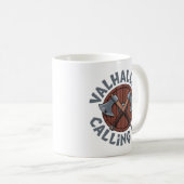 Walhalla ruft mich! - Nordischer Krieger Kaffeetasse (VorderseiteRechts)