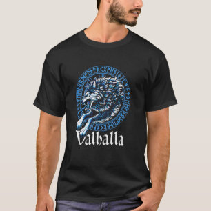 Walhalla Wolf Wolves Odins Gefährtin Geri und Fre T-Shirt