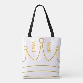 Wali in goldenen Buchstaben Leggings Tasche
